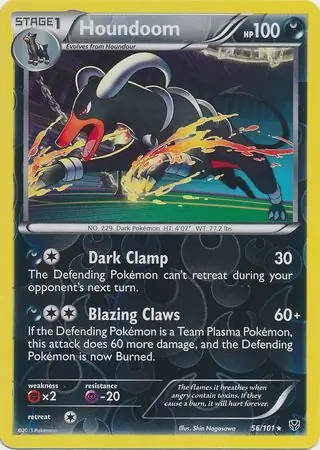 Houndoom Reverse Holo 56