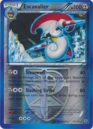Escavalier Reverse Holo 61