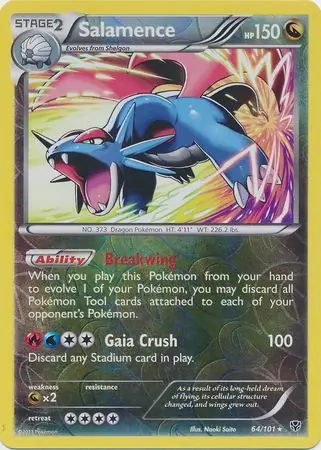 Salamence Reverse Holo 64