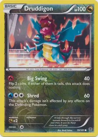 Druddigon Reverse Holo 70