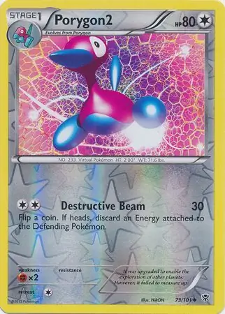 Porygon2 Reverse Holo 73