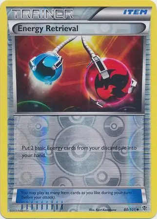Energy Retrieval Reverse Holo 80