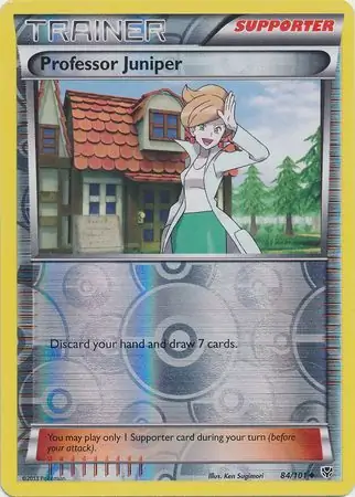 Professor Juniper Reverse Holo 84