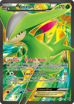 Full Art Virizion EX 96