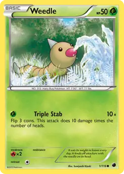 Weedle 1 Normal