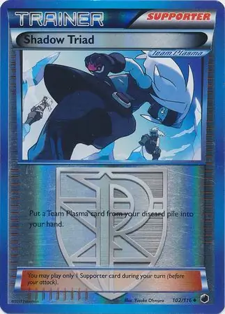 Shadow Triad Reverse Holo 102 Normal