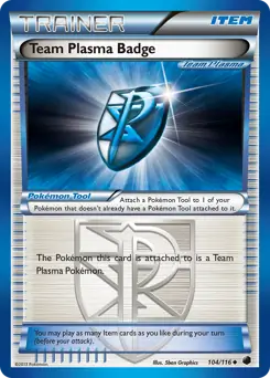 Team Plasma Badge 104 Normal