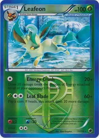 Leafeon Reverse Holo 11