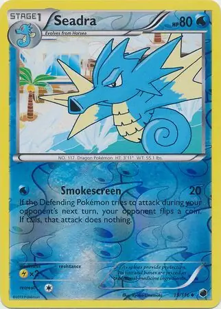 Seadra Reverse Holo 19 Normal