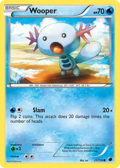 Wooper 21 Normal