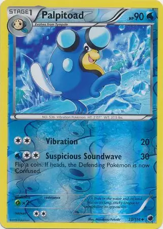 Palpitoad Reverse Holo 25
