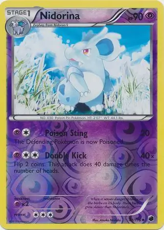 Nidorina Reverse Holo 41