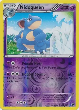 Nidoqueen Reverse Holo 42