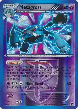 Metagross Reverse Holo 52