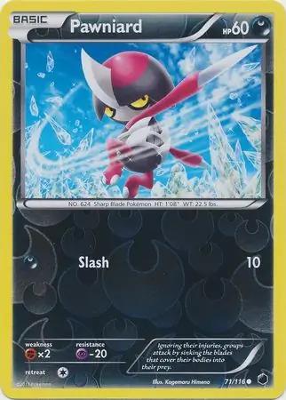 Pawniard Reverse Holo 71 Normal