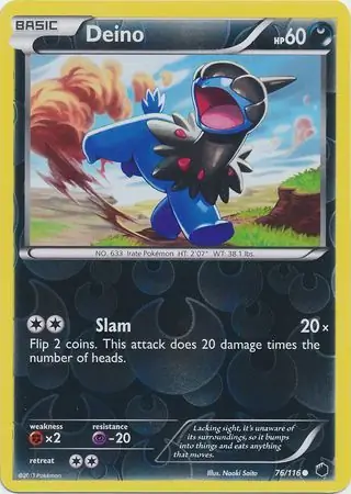 Deino Reverse Holo 76 Normal