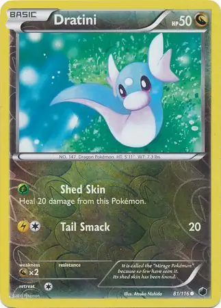 Dratini Reverse Holo 81 Normal
