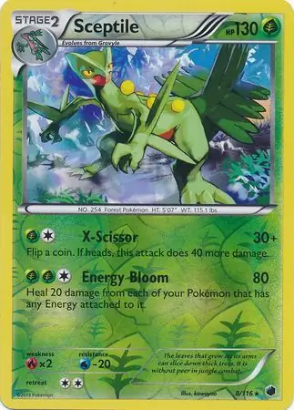 Sceptile Reverse Holo 8