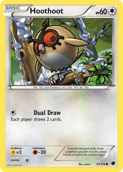 Hoothoot 91 Normal