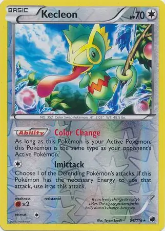 Kecleon Reverse Holo 94