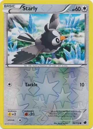 Starly Reverse Holo 95 Normal