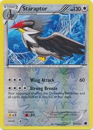 Staraptor Reverse Holo 97