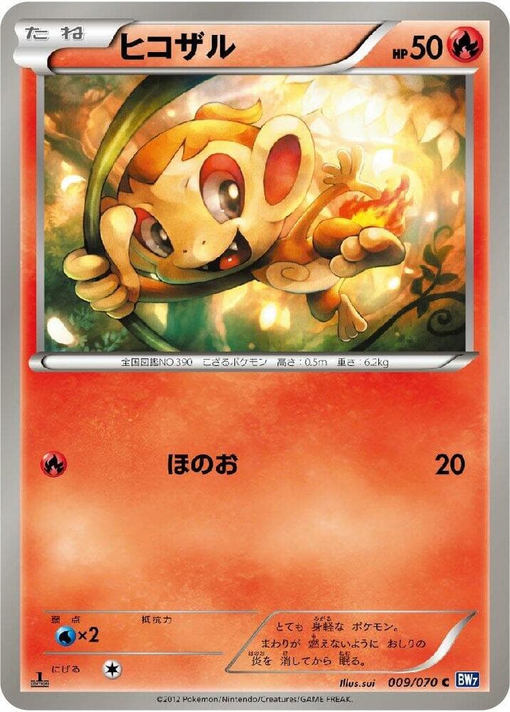 Chimchar 009 1st Edition