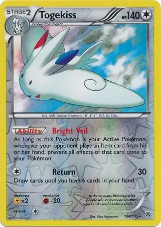 Togekiss Reverse Holo 104 Normal