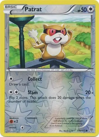 Patrat Reverse Holo 111 Normal