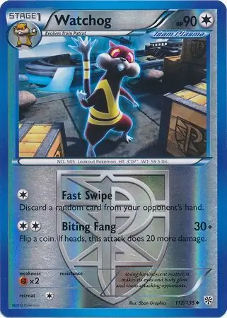 Watchog Reverse Holo 112 Normal
