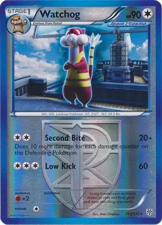 Watchog Reverse Holo 113