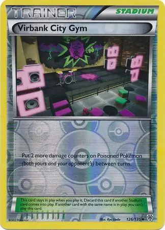 Virbank City Gym Reverse Holo 126 Normal