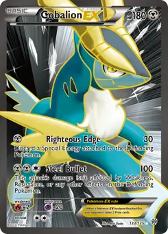 Full Art Cobalion EX 133 Normal