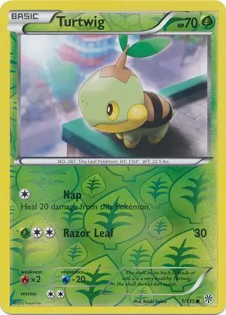 Turtwig Reverse Holo 1 Normal