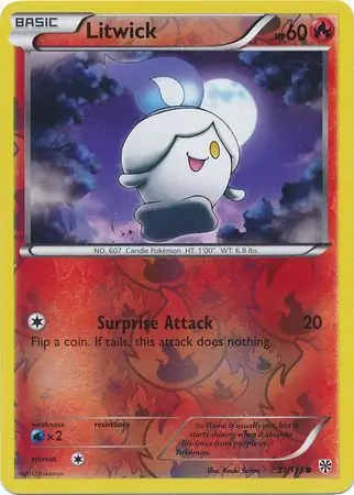Litwick Reverse Holo 21 Normal
