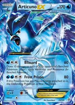 Articuno EX 25 Normal