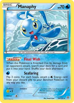 Manaphy 34 Normal