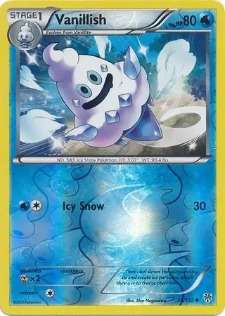 Vanillish Reverse Holo 36 Normal