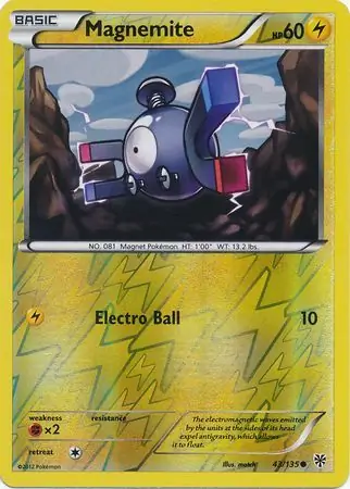 Magnemite Reverse Holo 43 Normal