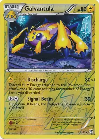 Galvantula Reverse Holo 51
