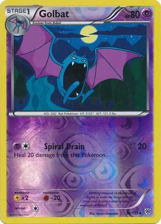 Golbat Reverse Holo 54 Normal