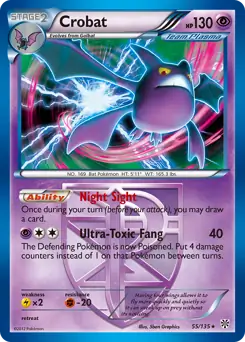 Crobat Holo 55 Normal