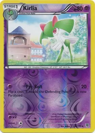 Kirlia Reverse Holo 60 Normal