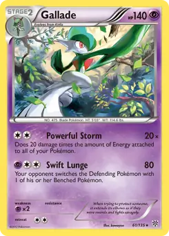 Gallade Holo 61 Normal