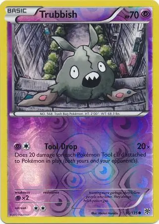 Trubbish Reverse Holo 65 Normal