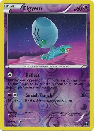 Elgyem Reverse Holo 69