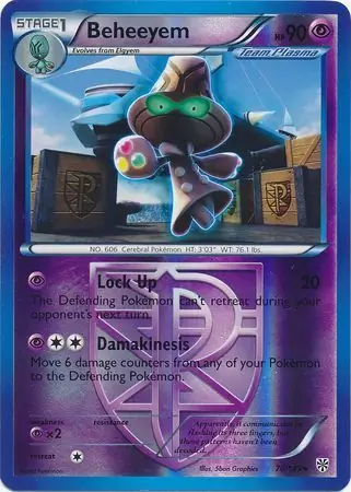 Beheeyem Reverse Holo 70 Normal