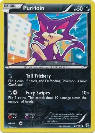 Purrloin Reverse Holo 82 Normal