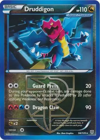 Druddigon Reverse Holo 94 Normal