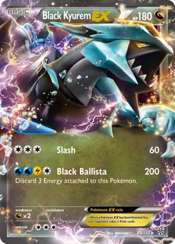 Black Kyurem EX 95 Normal
